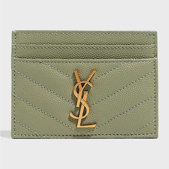 Yves Saint Laurent Accessories - 💚SOLD💚 YSL CASSANDRE MATELASSÉ CARD CASE